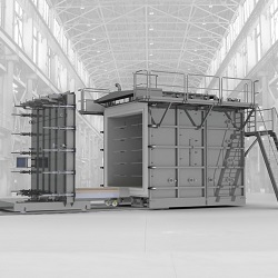 Aluminum Coil Annealing Furnace using High Convection Vortex? Jet Airflow